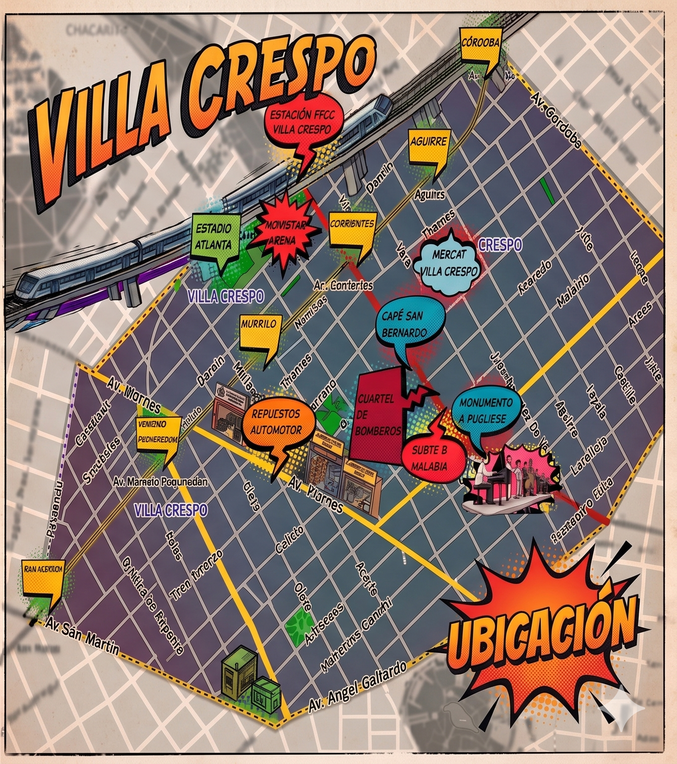 Ubicación CABA